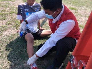 PMI Kabupaten Jombang Dukung Kelancaran POPKAB 2024 Cabang Atletik untuk SMP