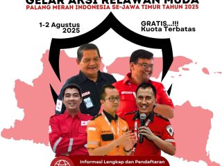 PMI Kabupaten Jombang Gelar GARDA PMI se Jawa Timur Tahun 2025