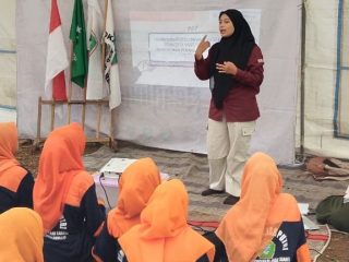Diklat SUS CBP KPP Brigade Pembangunan Jombang Dapatkan Materi Pertolongan Pertama dari PMI Kabupaten Jombang
