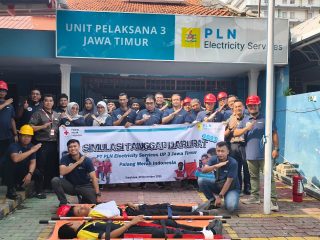 Narasumber Workshop Pertolongan Pertama dan Simulasi Tanggap Darurat di PT PLN Electricity Services
