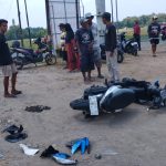 PMI Jombang Tangani Kecelakaan R2 Vs R2, Lansia Alami Luka Dan Dirujuk Ke Rsud Jombang
