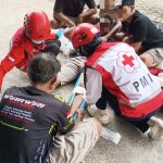 PMI Jombang tangani kecelakaan kerja di Gudang Bulog Dapur Kejambon