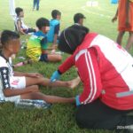 PMI Kabupaten Jombang Siagakan Layanan P3K Pada O2SN Tingkat SD/MI Cabang Atletik Tahun 2026