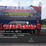 PMI Kabupaten Jombang Ikuti Apel Gelar Pasukan VVIP Dalam Rangka Kunjungan Wakil Presiden RI