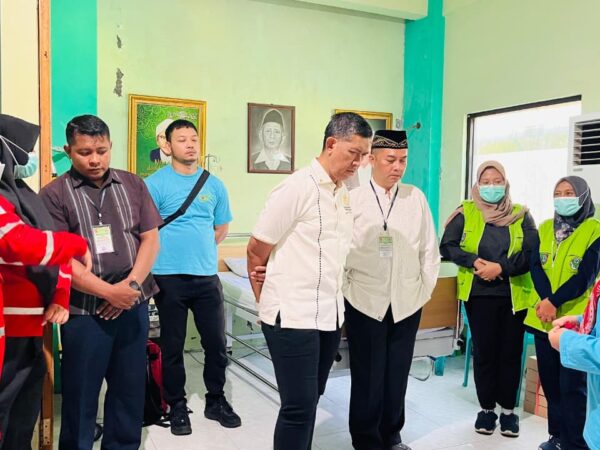 PMI Kabupaten Jombang Siagakan Layanan P3K Dalam Kunjungan Wakil Presiden RI Di Tambakberas