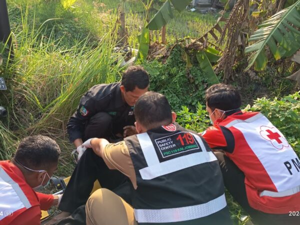 Respon Kecelakaan Lalu Lintas di Jalan Peterongan–Sumobito