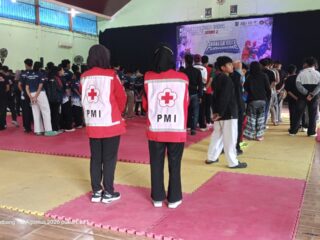 PMI Jombang Berikan Pertolongan Pertama dalam 92 Pertandingan Wushu