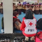 PMI Jombang Siaga Kesehatan pada Kemah ASN KEMENAG Jombang 2026