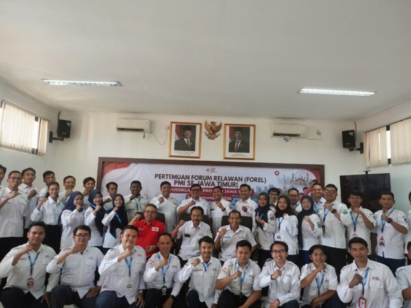 Perkuat Tata Kelola Relawan, FOREL PMI Jatim Tetapkan Koordinator Dan Program Kerja 2026–2028