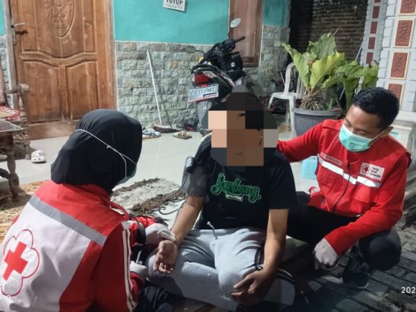 Pasien Dengan Riwayat GBS Mendapat Layanan Mobilisasi PMI