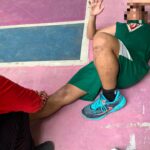 Kompetisi Bola Basket POPKAB Jombang Didampingi Layanan Pertolongan Pertama